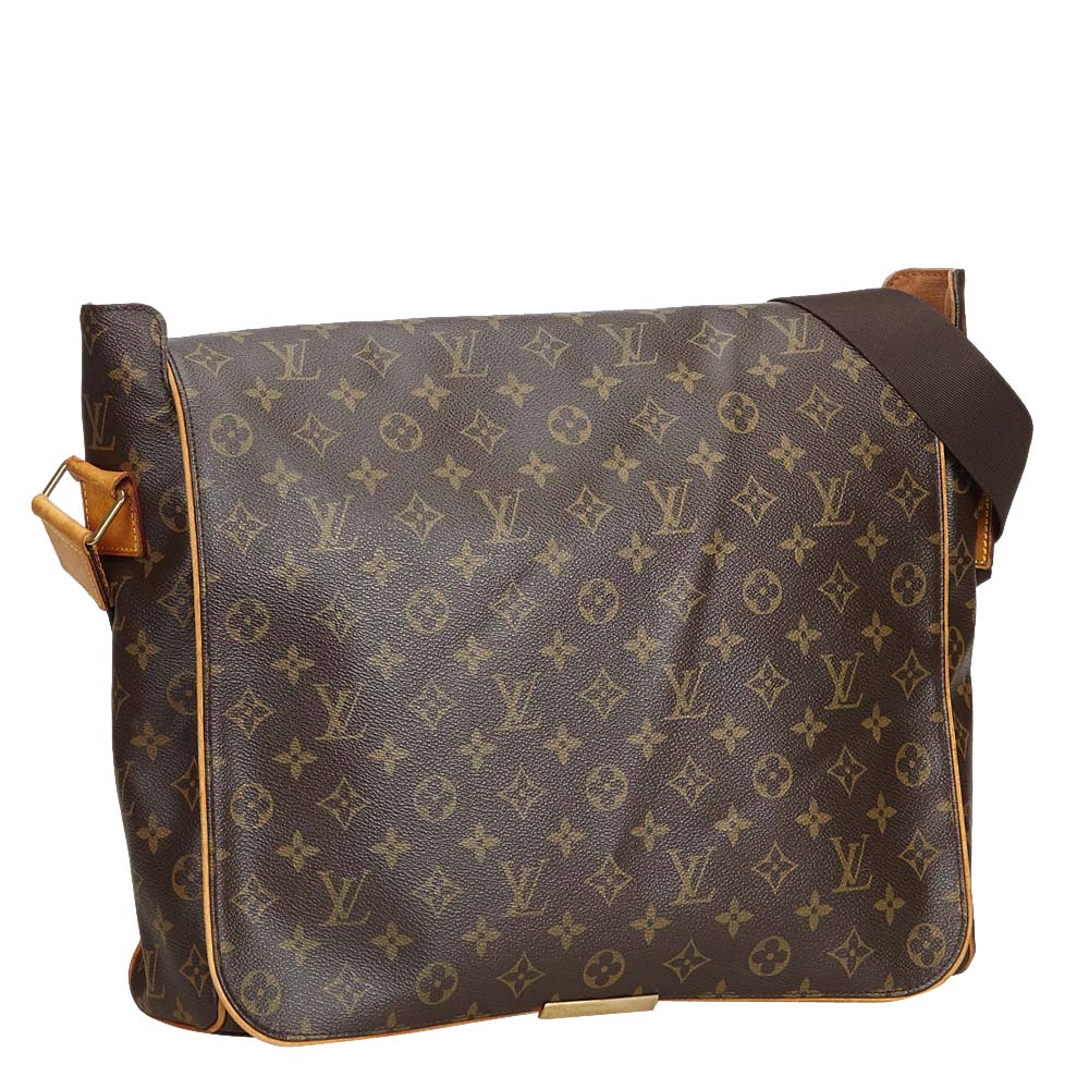 

Louis Vuitton Monogram Canvas Abbesses Messenger Bag, Brown