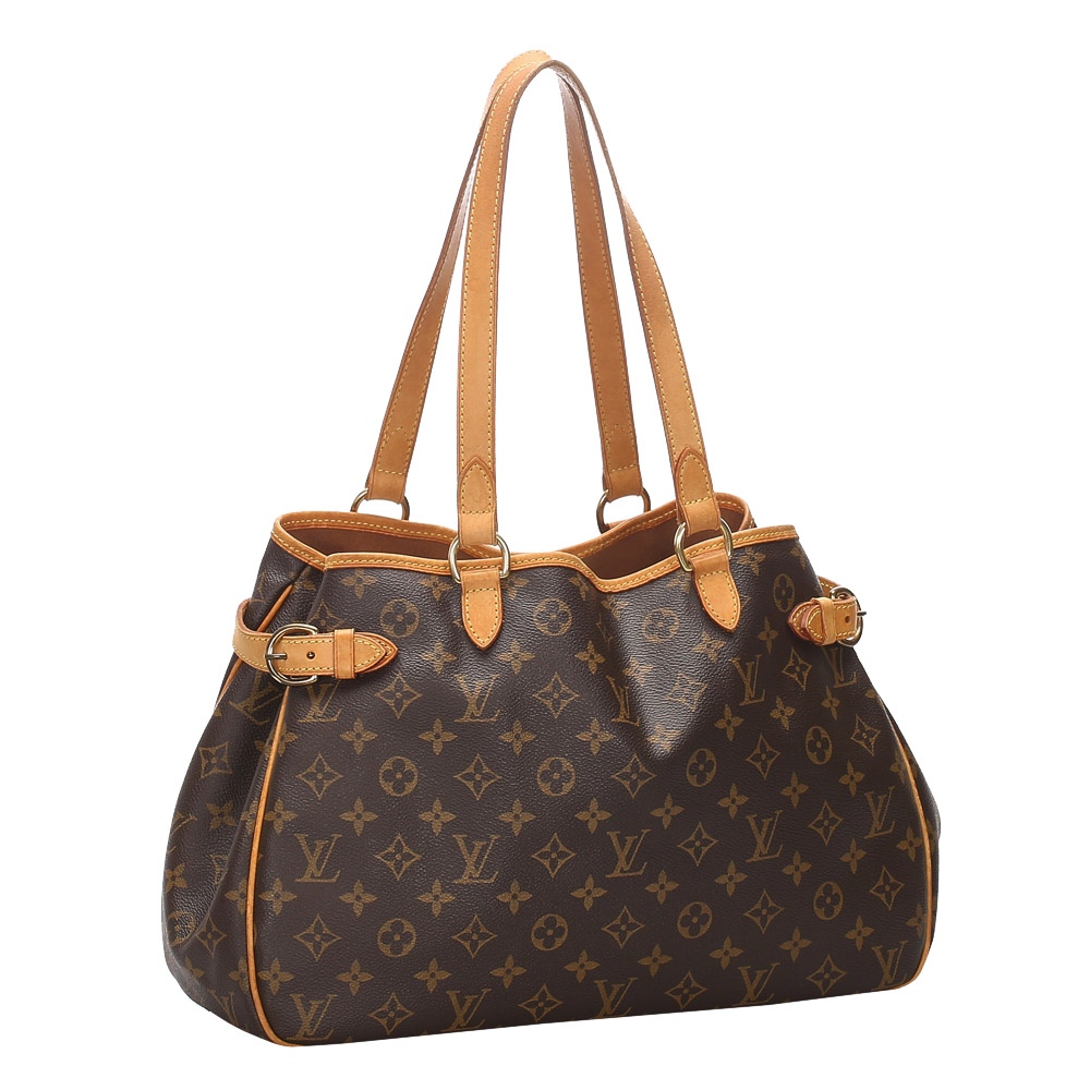 

Louis Vuitton Monogram Canvas Batignolles Horizontal Bag, Brown