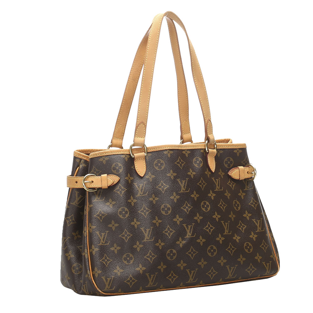 

Louis Vuitton Monogram Canvas Batignolles Horizontal Bag, Brown