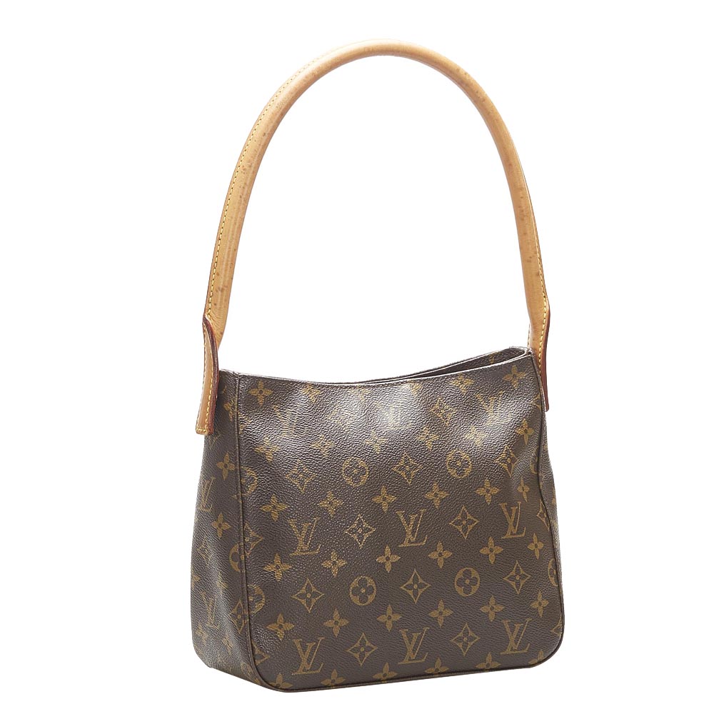 

Louis Vuitton Monogram Canvas Looping MM Bag, Brown