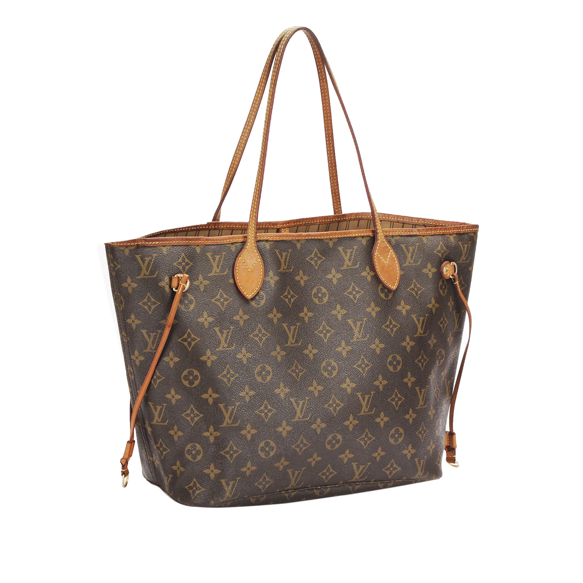 

Louis Vuitton Monogram Canvas Neverfull MM Bag, Brown