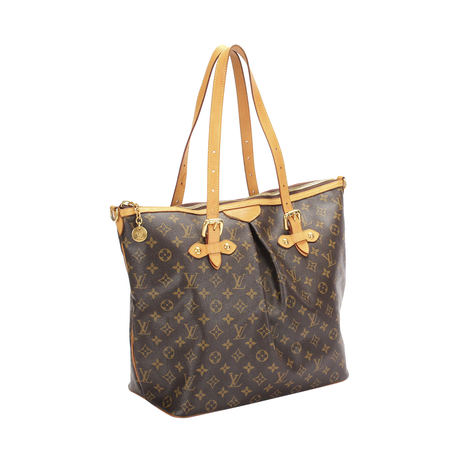 

Louis Vuitton Monogram Canvas Palermo GM Bag, Brown