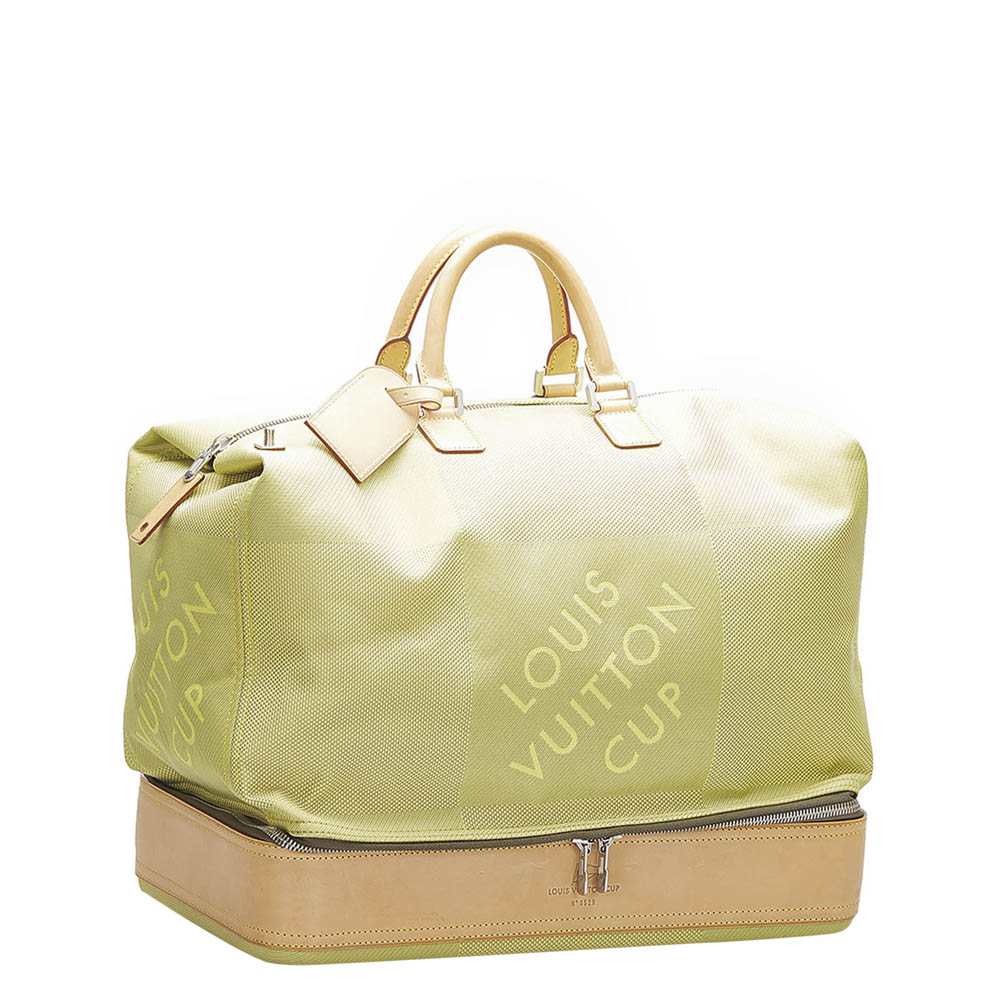 

Louis Vuitton Green/Brown Damier Canvas Geant Southern Cross Travel Bag