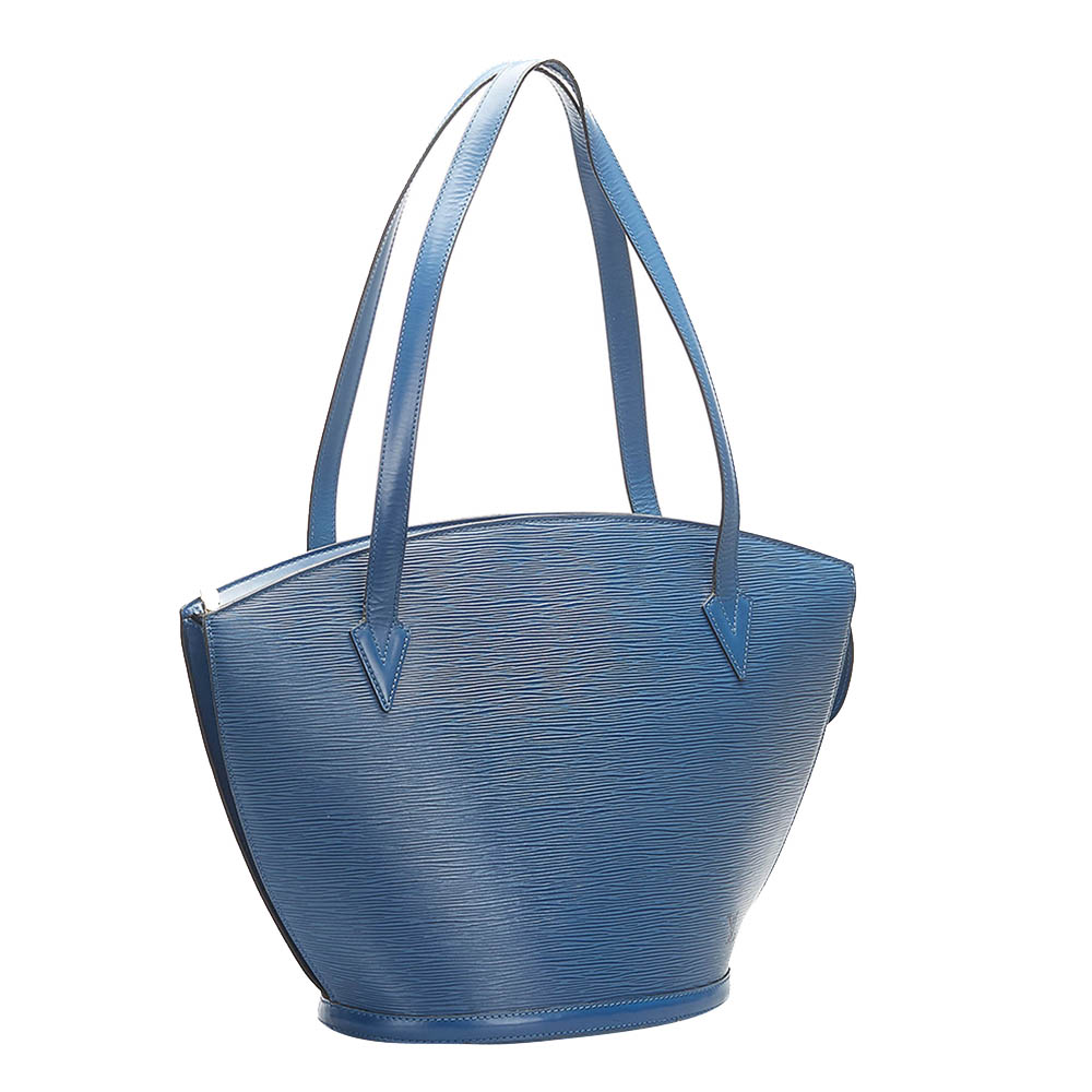 

Louis Vuitton Blue Epi Leather Saint Jacques Long Strap PM Bag