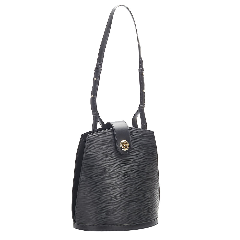 

Louis Vuitton Black Epi Leather Cluny Bag