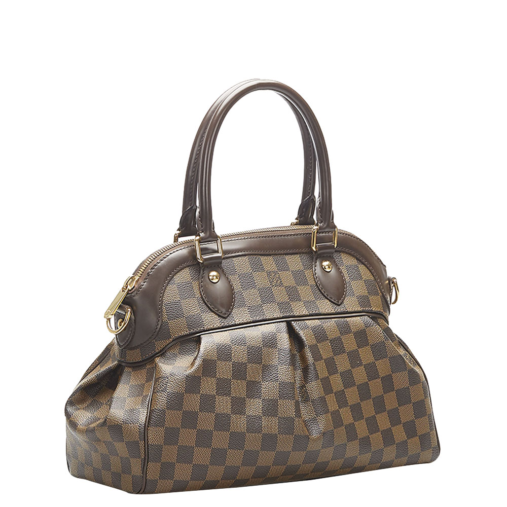 

Louis Vuitton Damier Ebene Canvas Trevi PM Bag, Brown