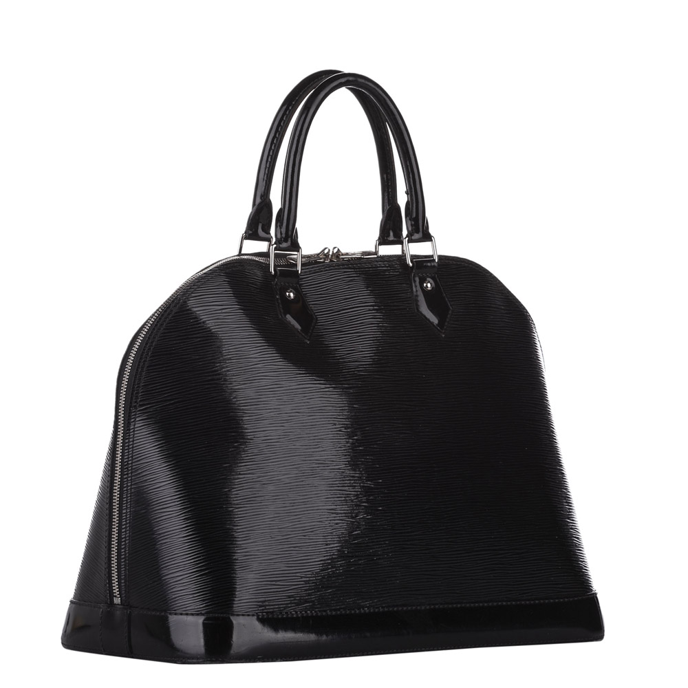 

Louis Vuitton Black Epi Leather Alma PM Bag