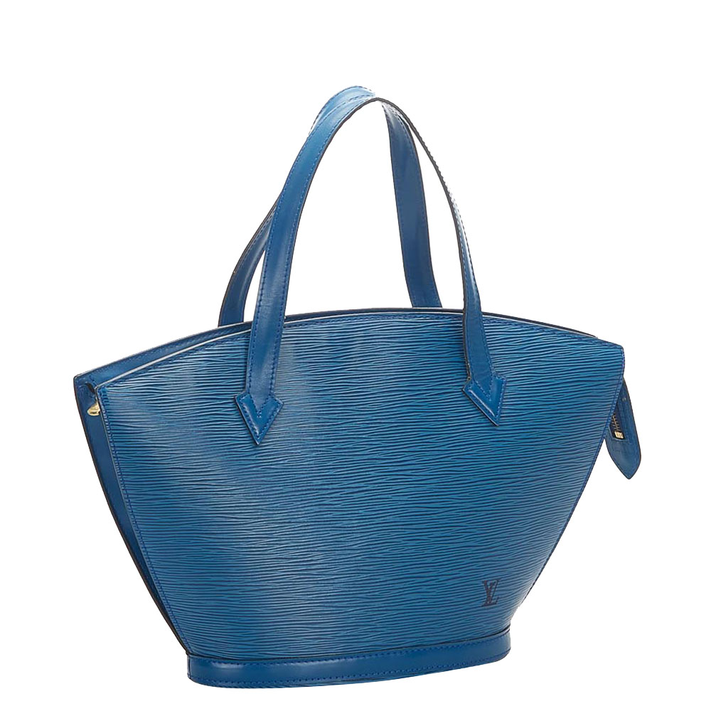 

Louis Vuitton Blue Epi Leather Saint Jacques Long Strap PM Bag