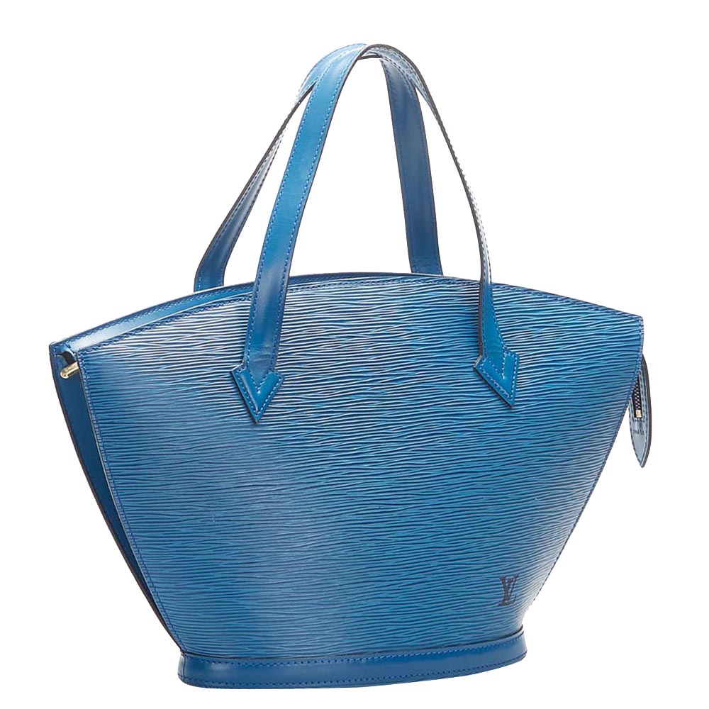 

Louis Vuitton Blue Epi Leather Saint Jacques PM Short Strap Bag