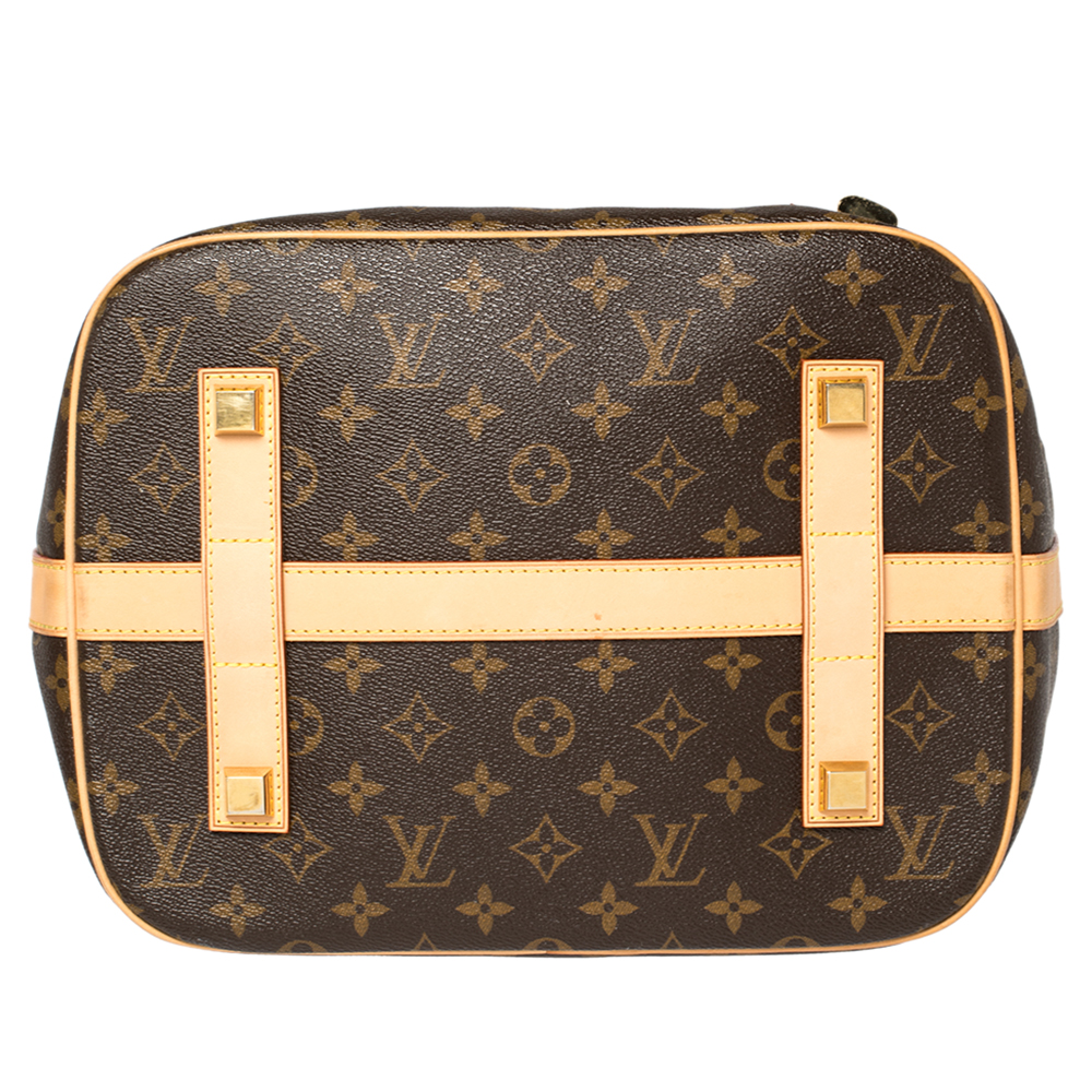 Louis Vuitton Néonoé MM Bucket Bag in Brown Canvas Leather ref.551879 -  Joli Closet
