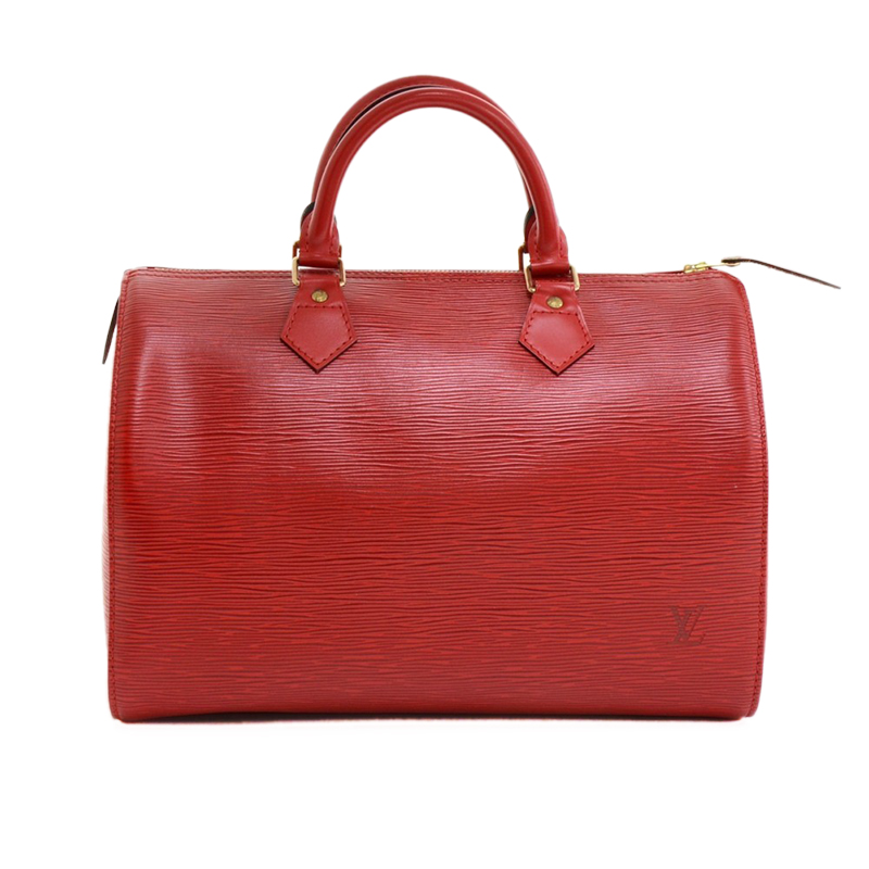 Louis Vuitton Red Epi Leather Speedy 30