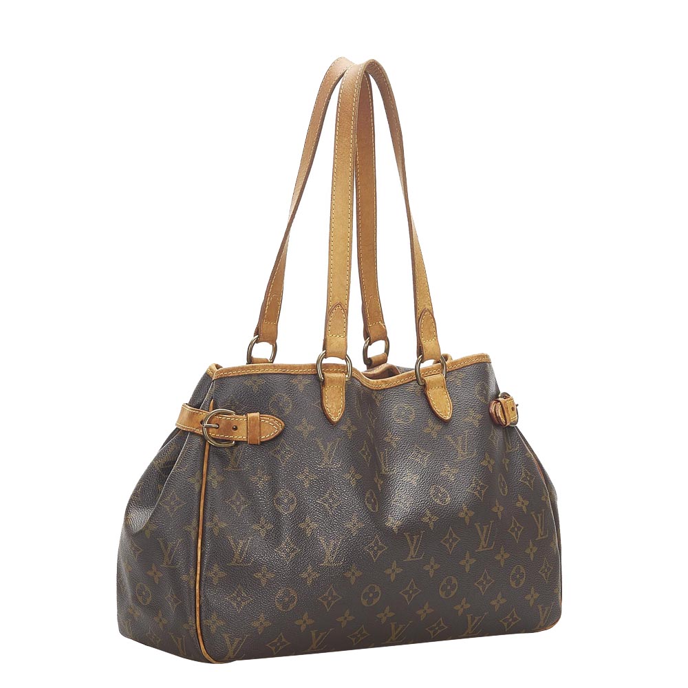 

Louis Vuitton Monogram Canvas Batignolles Horizontal Bag, Brown