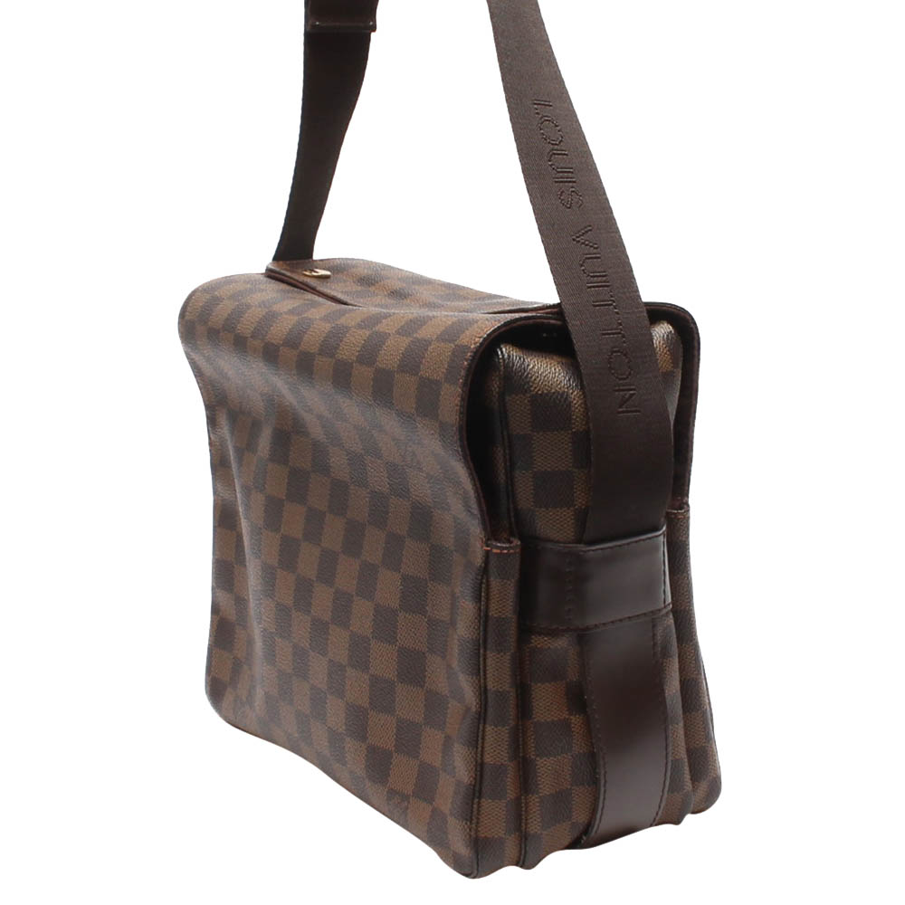 

Louis Vuitton Damier Canvas Naviglio Messenger Bag, Brown