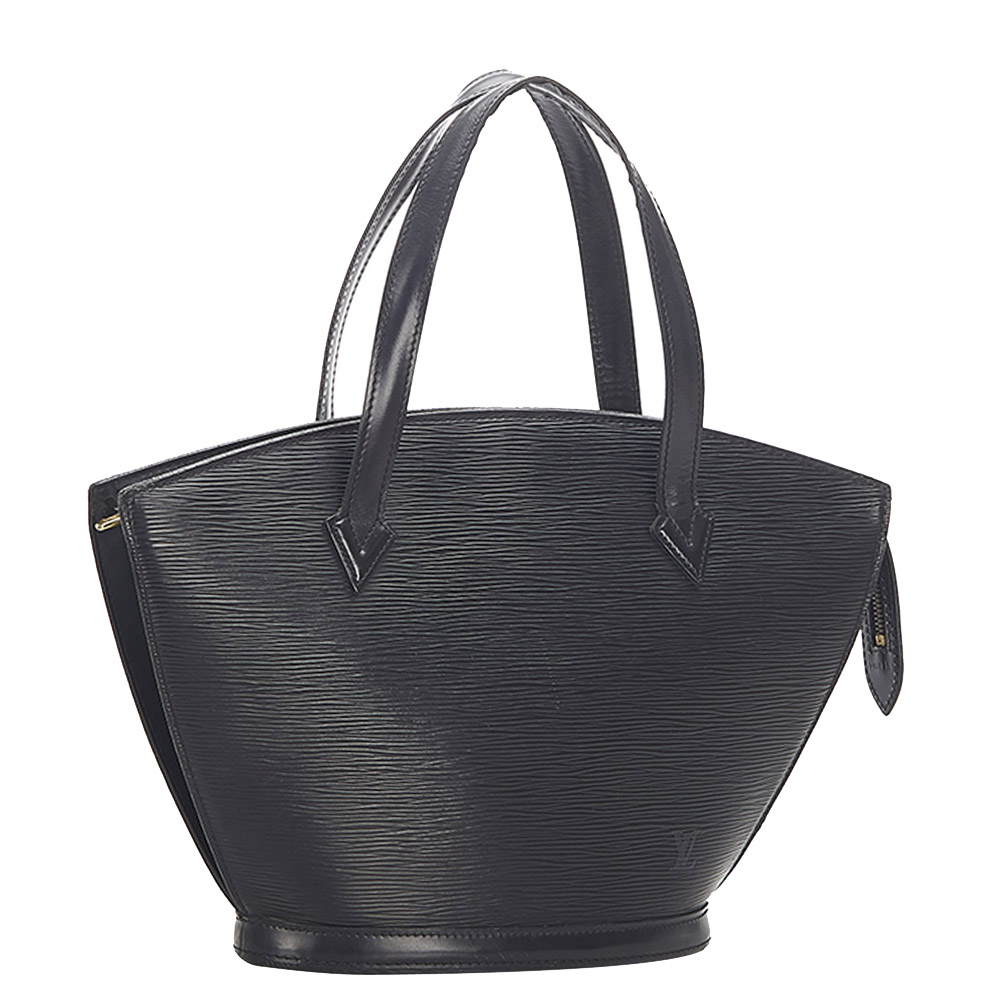 

Louis Vuitton Black Epi Leather Saint Jacques Short Strap PM Bag