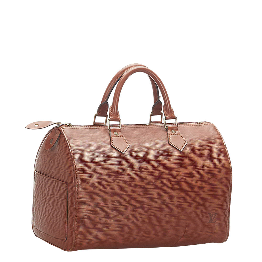 

Louis Vuitton Brown Epi Leather Speedy 30 Bag