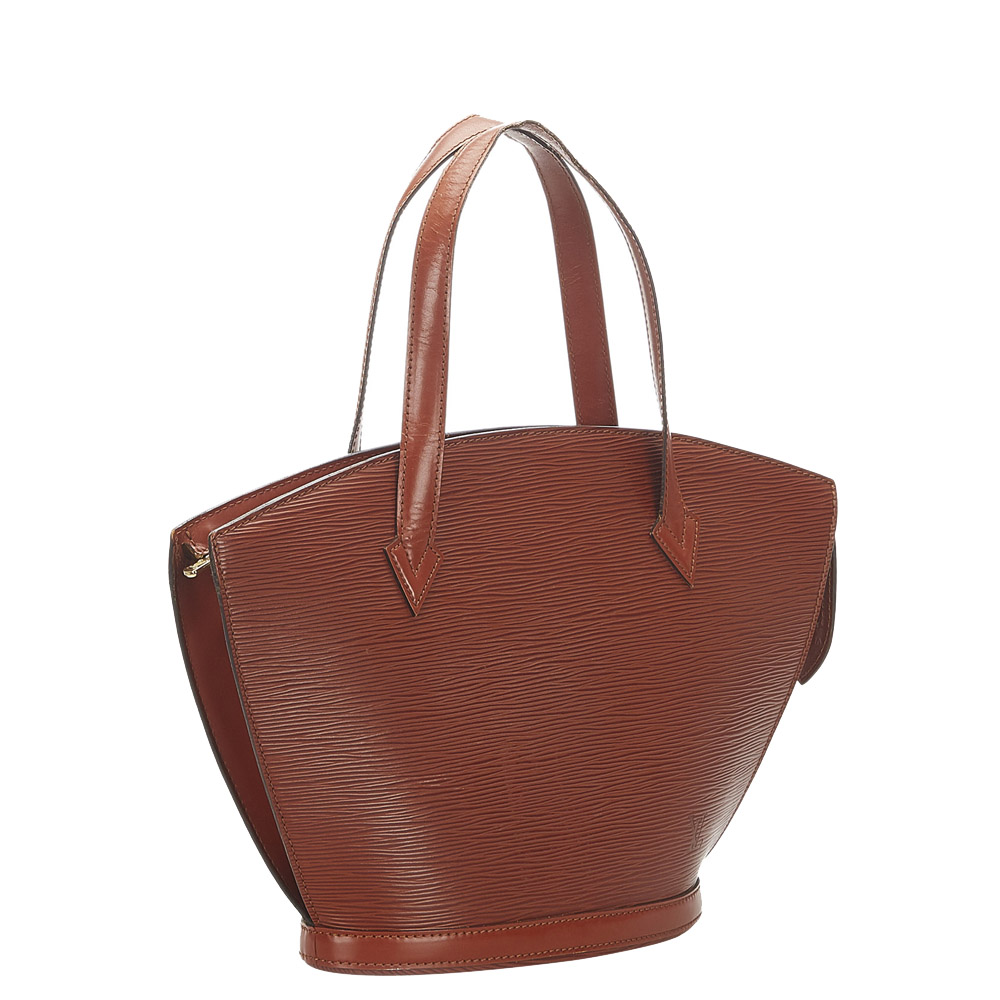 

Louis Vuitton Brown Epi Leather Saint Jacques Short Strap PM Bag