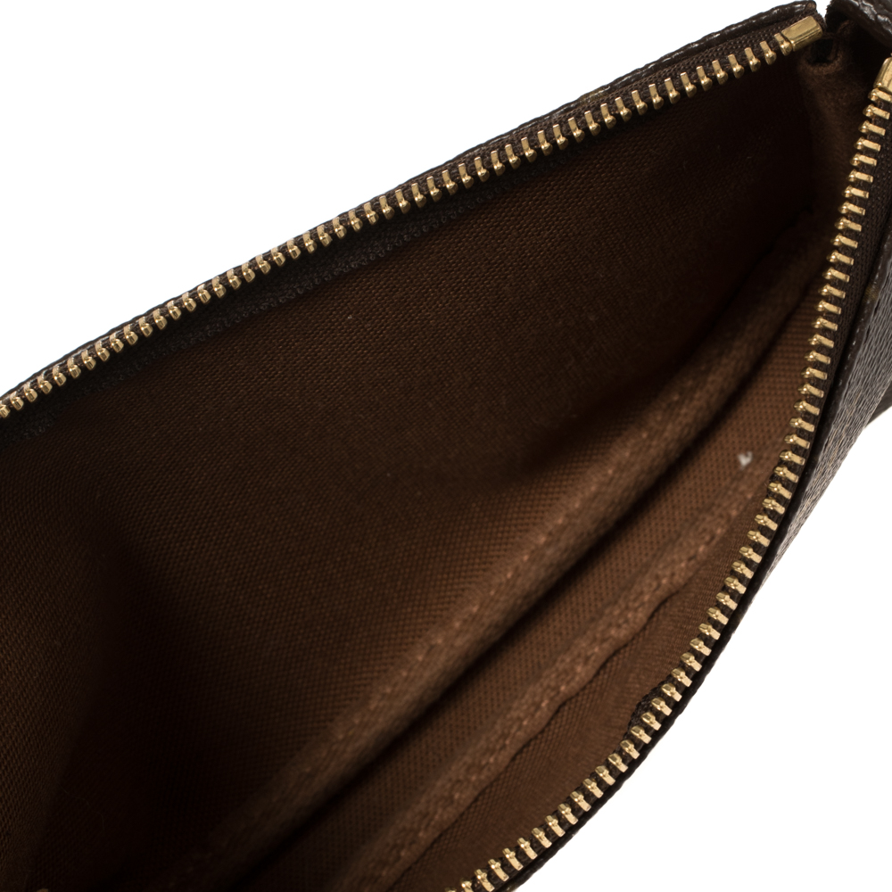 

Louis Vuitton Monogram Canvas Vintage Mini Pochette Accessoires, Brown