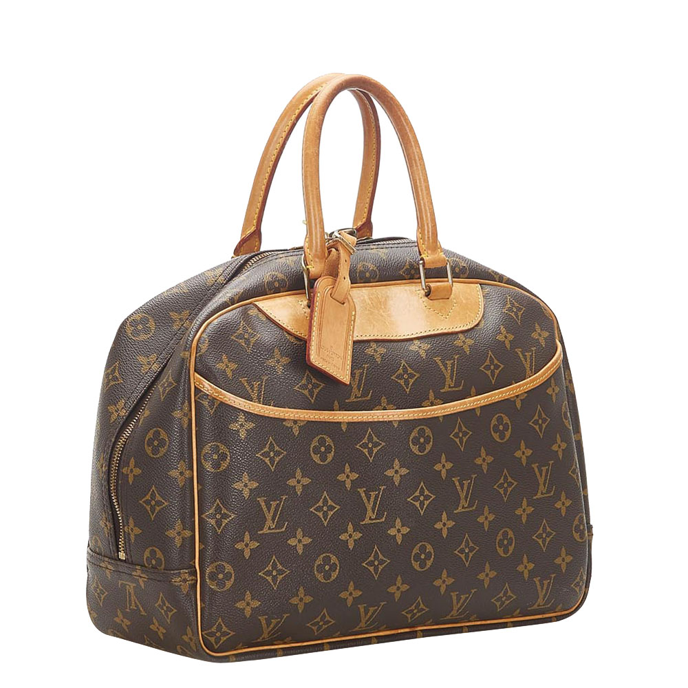 

Louis Vuitton Monogram Canvas Deauville Bag, Brown