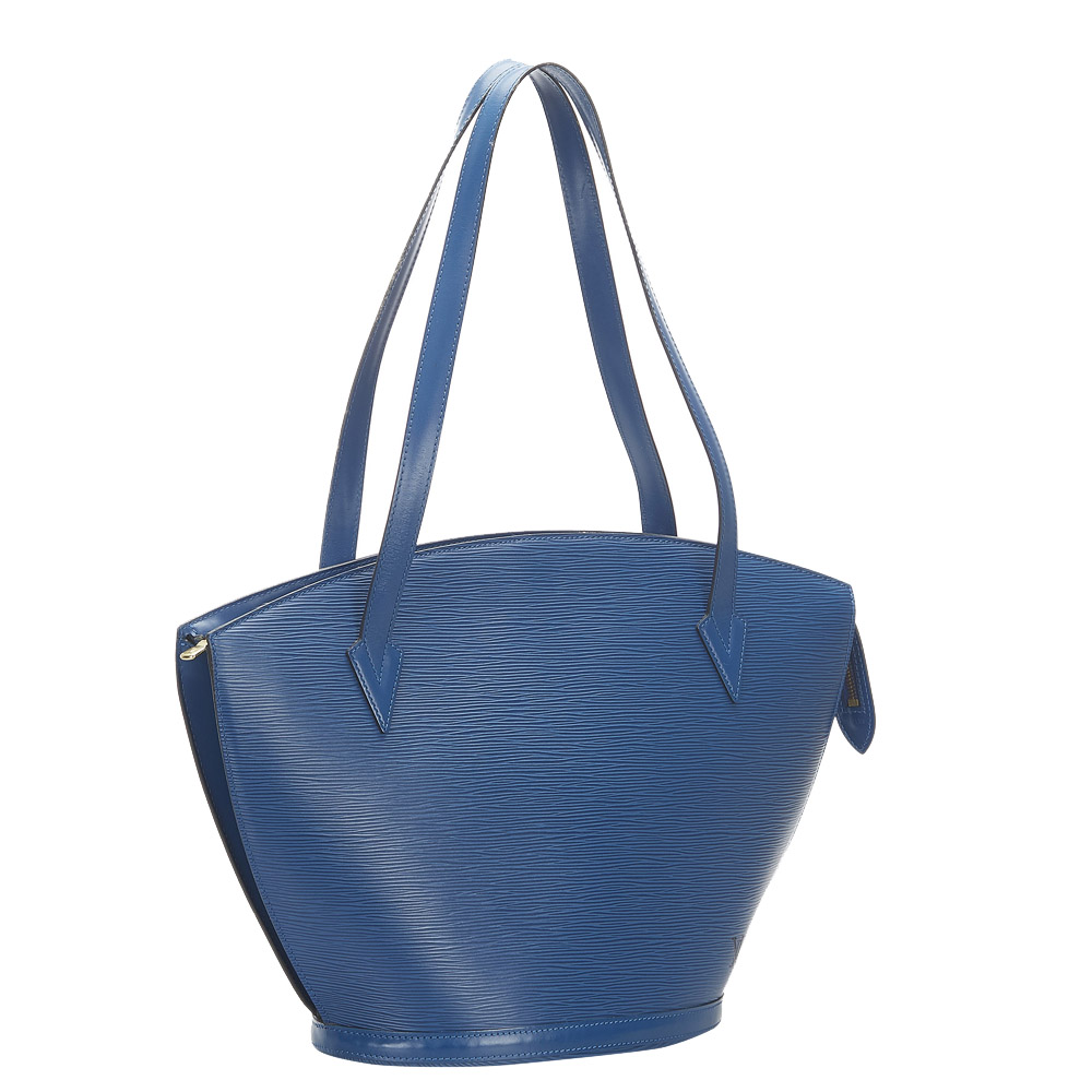 

Louis Vuitton Blue Epi Leather Saint Jacques Long Strap GM Bag