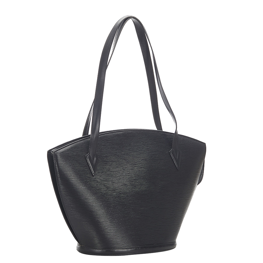 

Louis Vuitton Black Epi Leather Saint Jacques Long Strap GM Bag