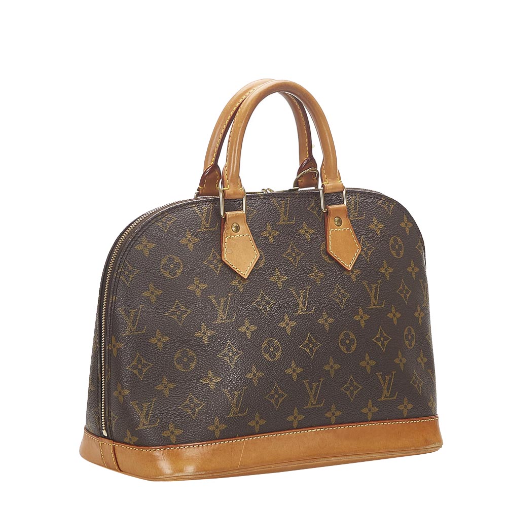 

Louis Vuitton Monogram Canvas Alma PM Bag, Brown