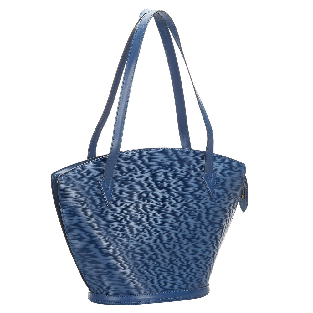 

Louis Vuitton Blue Epi Leather Saint Jacques PM Long Strap Bag