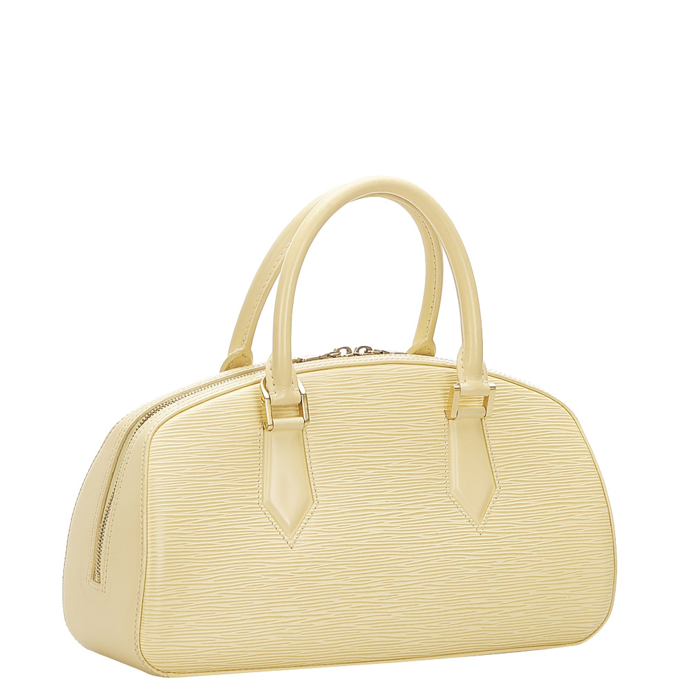 

Louis Vuitton Yellow Epi Leather Jasmine Bag