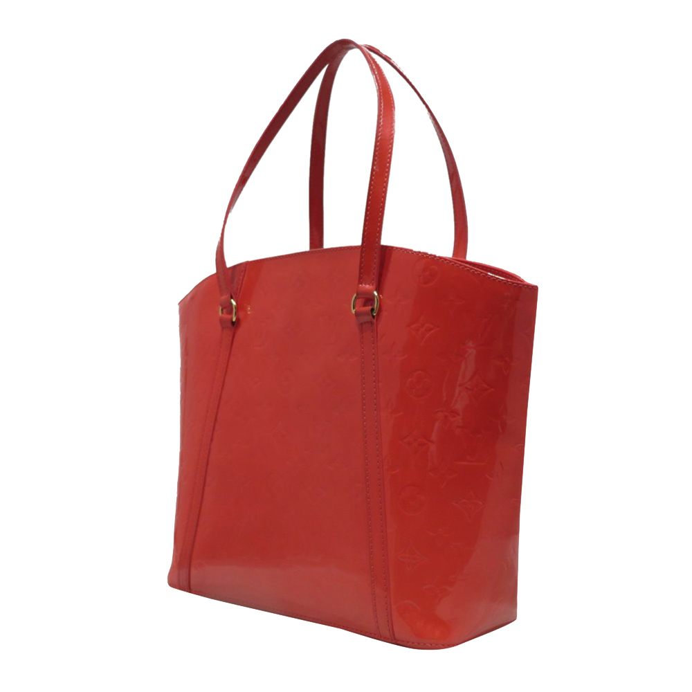 

Louis Vuitton Red Monogram Vernis Avalon GM Bag