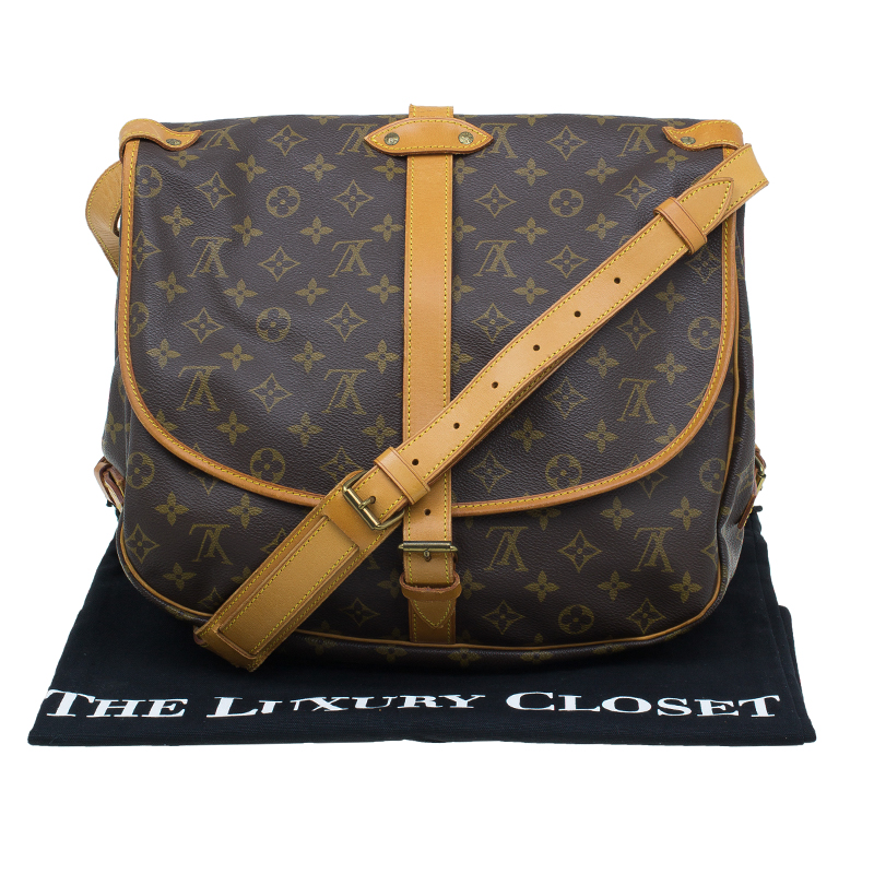 Louis Vuitton Monogram Canvas Saumur 35 Messenger Bag Louis Vuitton | The  Luxury Closet