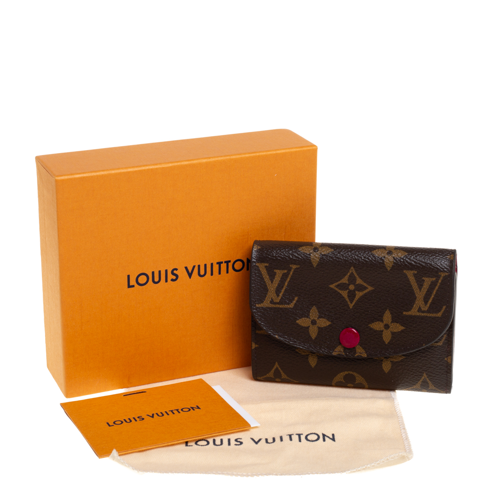 100% Authentic Louis Vuitton Rosalie Coin Purse