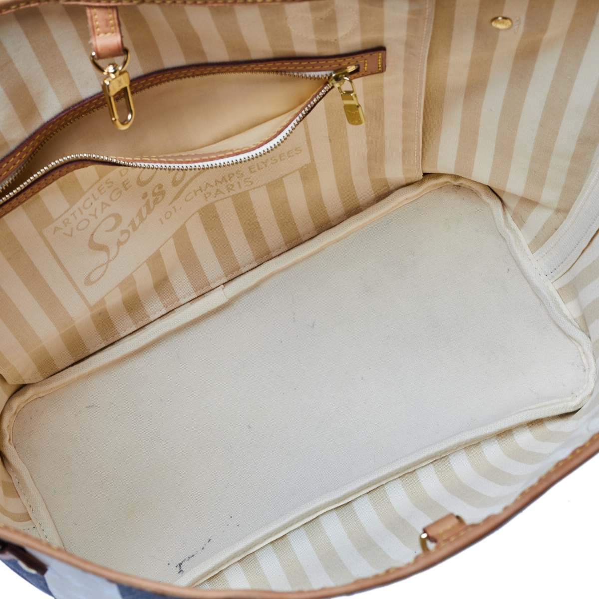 Louis Vuitton Monogram Rayures Neverfull GM - Brown Totes, Handbags -  LOU759248
