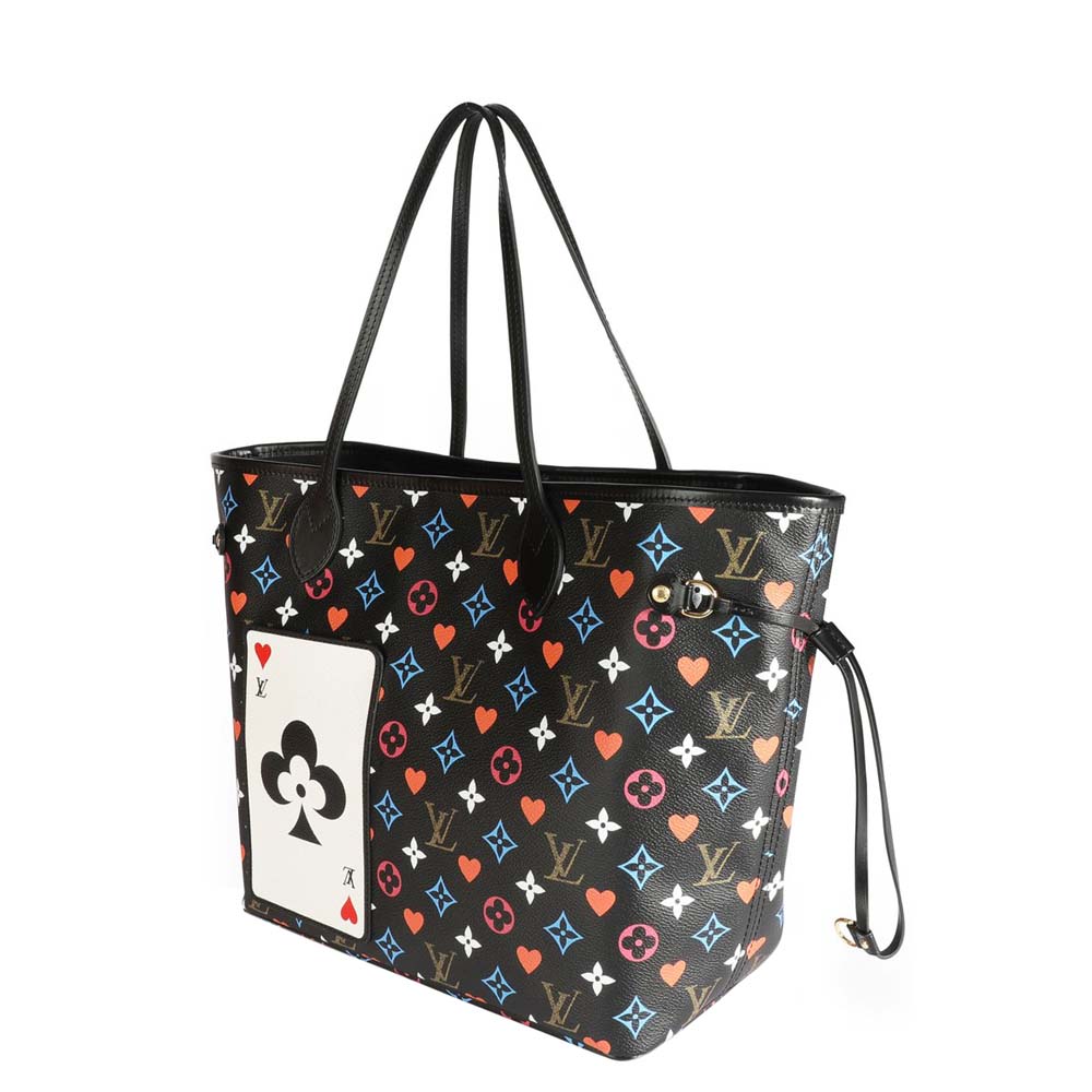 

Louis Vuitton Black/Multicolor Monogram Canvas Game On Neverfull MM Bag