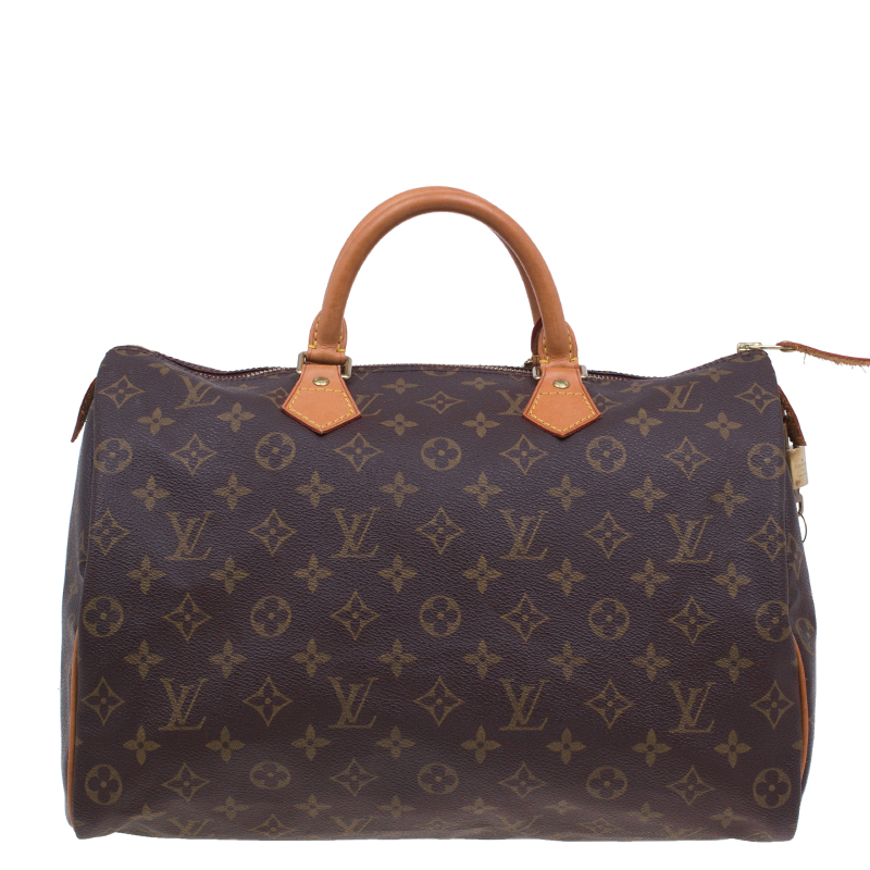 مملوكة مسبقًا حقيبة يد لوي فيتون سبيدي 30 كانفاس مونوجرامي