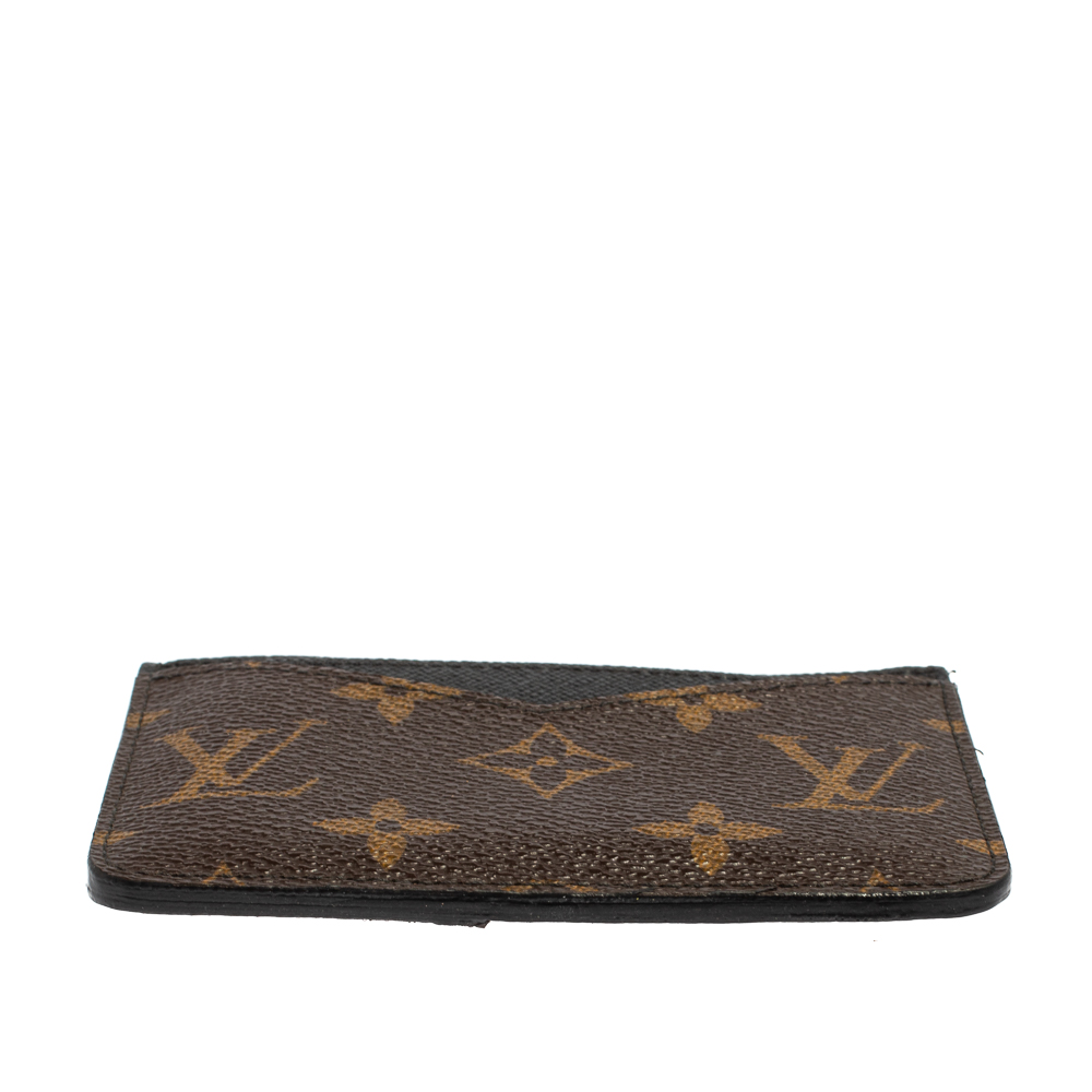 Neo Porte Cartes Monogram Macassar Canvas - Wallets and Small