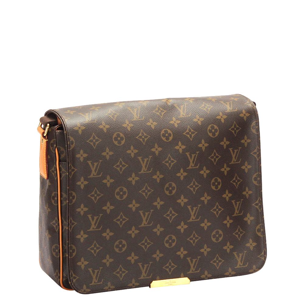 

Louis Vuitton Monogram Canvas Abbesses Messeger Bag, Brown