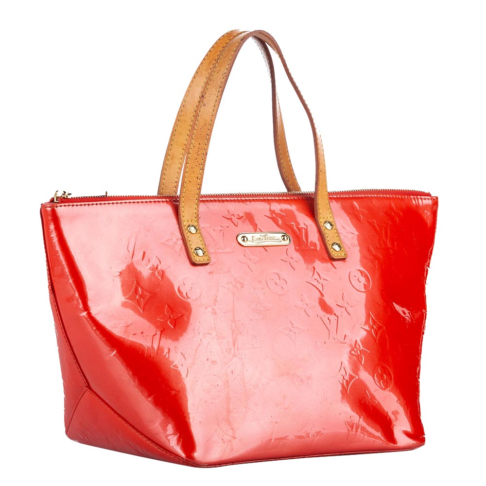 

Louis Vuitton Red Vernis Leather Bellevue Shoulder Bag