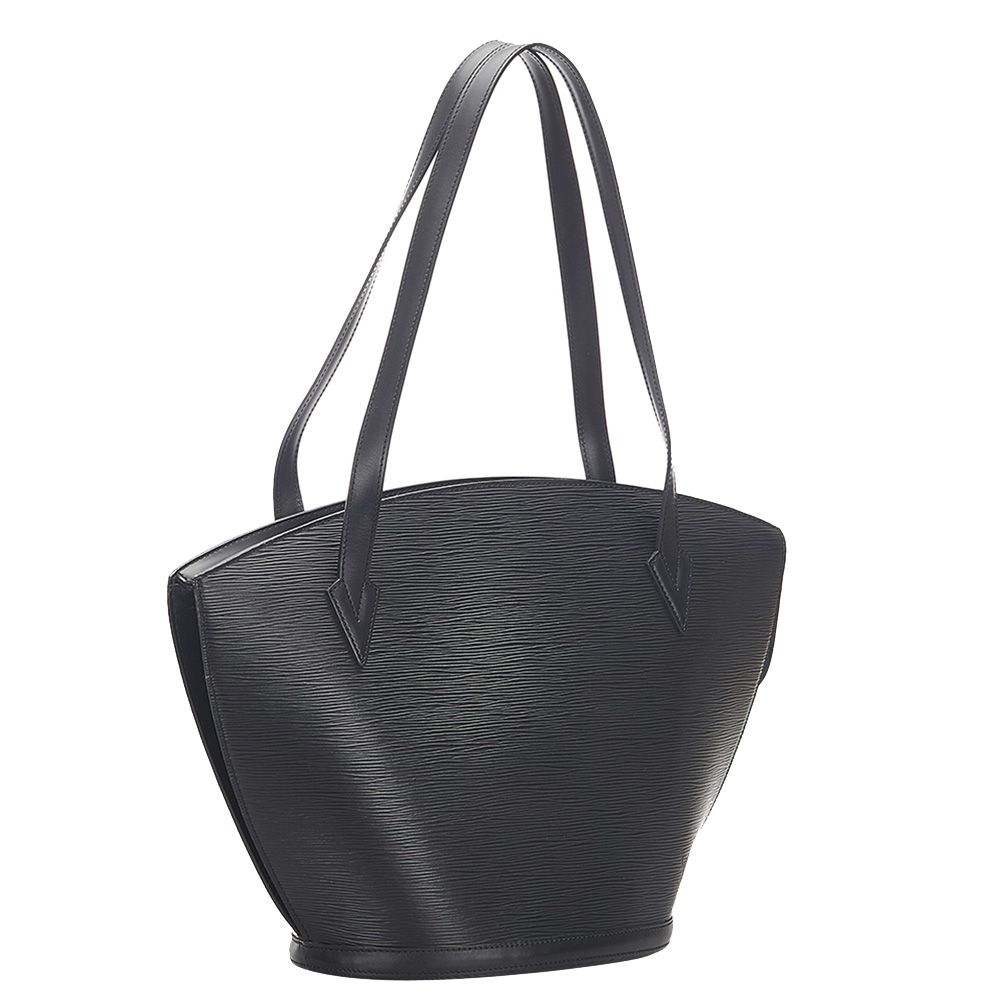 

Louis Vuitton Black Epi Leather Saint Jacques Long Strap GM Bag