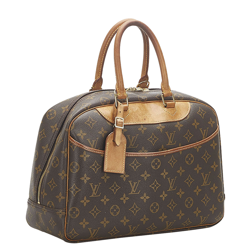 

Louis Vuitton Monogram Canvas Deauville Bag, Brown