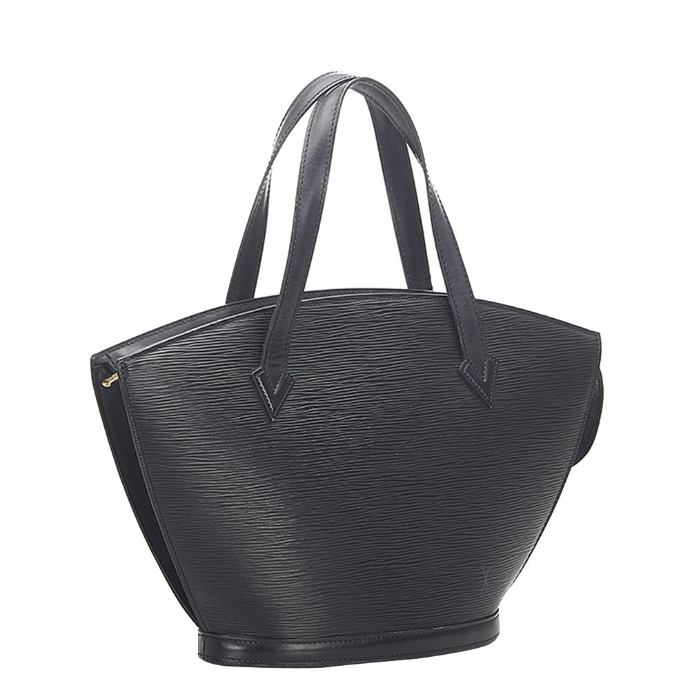 

Louis Vuitton Black Epi Leather Saint Jacques Short Strap PM Bag