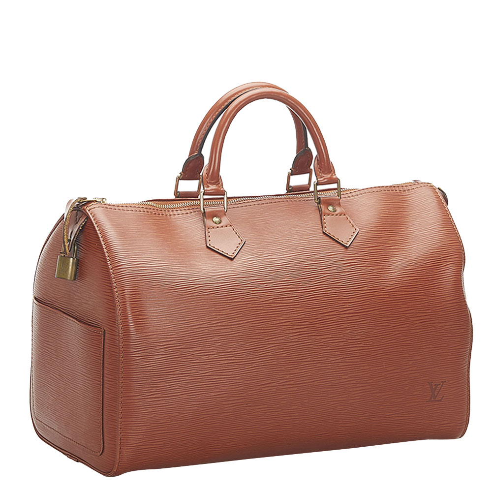 

Louis Vuitton Brown Epi Leather Speedy 40 Bag