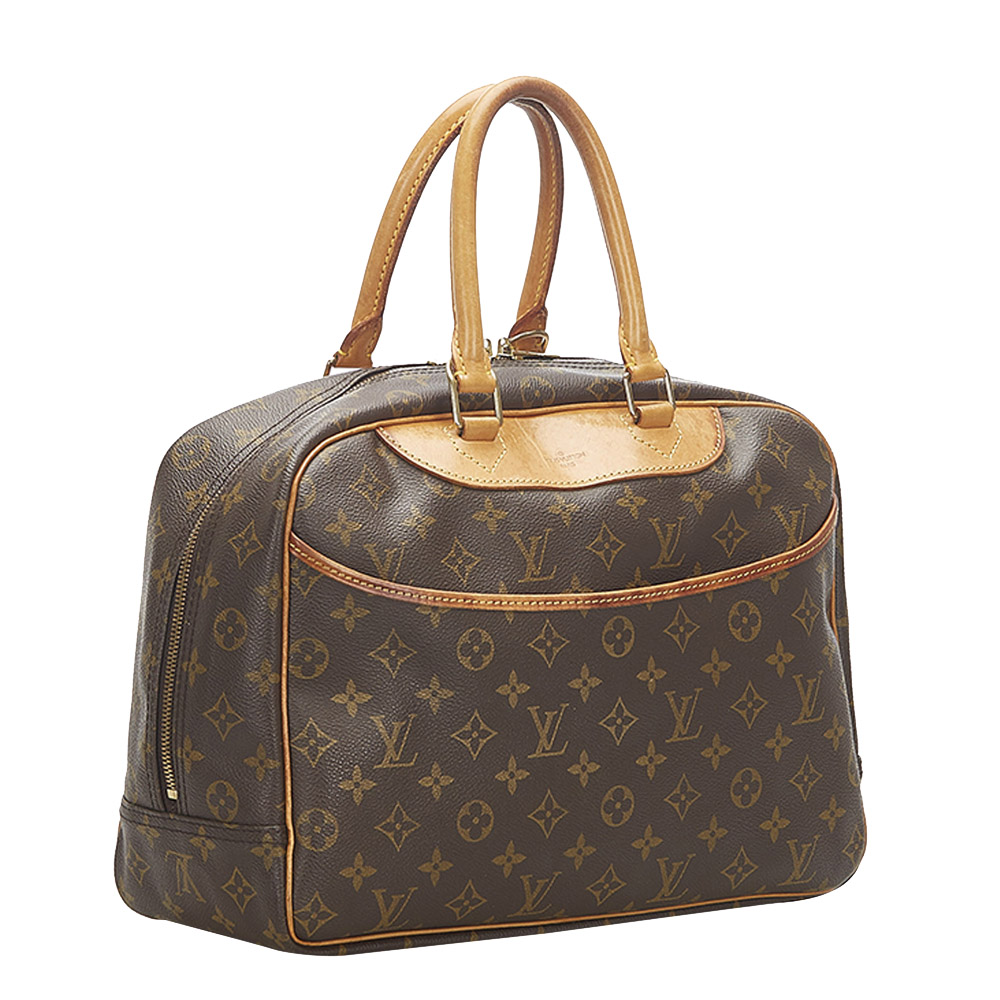 

Louis Vuitton Monogram Canvas Deauville Bag, Brown