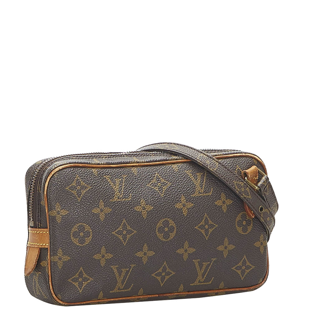 

Louis Vuitton Monogram Canvas Marly Bandouliere Bag, Brown