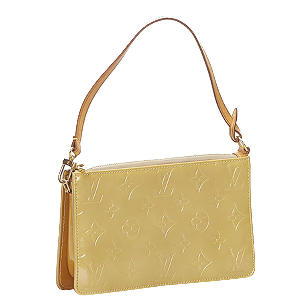 

Louis Vuitton Beige Monogram Vernis Pochette Accessoires Bag