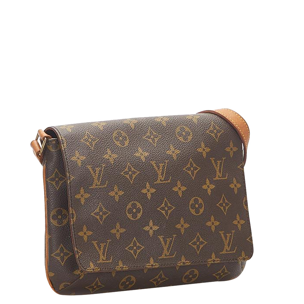

Louis Vuitton Monogram Canvas Musette Tango Short Strap Bag, Brown