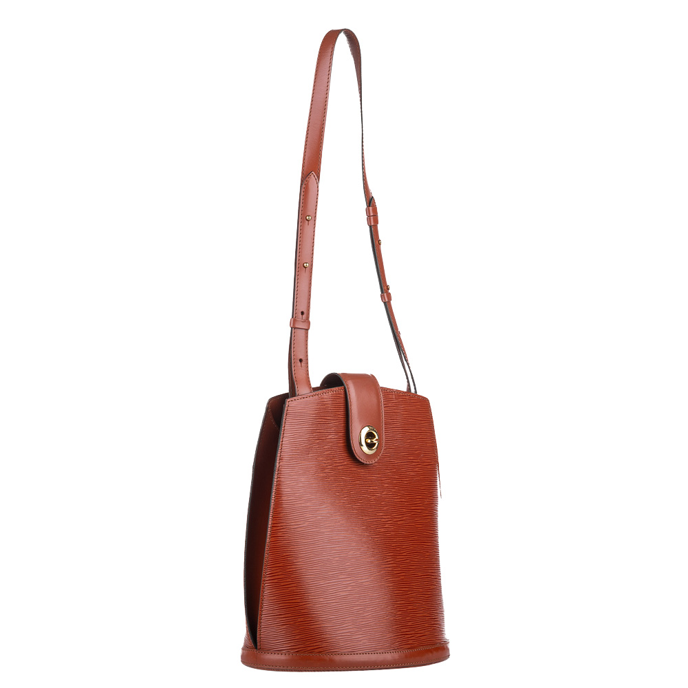 

Louis Vuitton Brown Epi Leather Cluny Bag