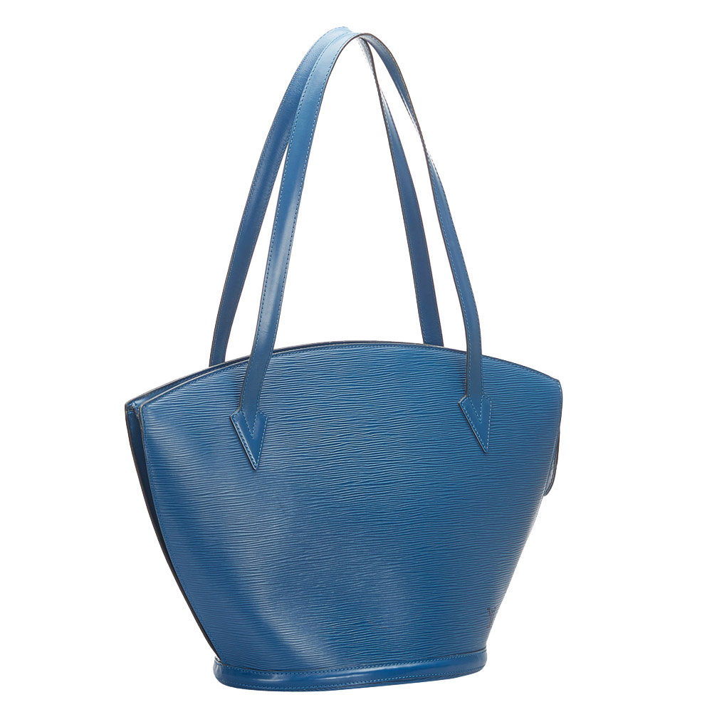 

Louis Vuitton Blue Epi Leather Saint Jacques GM Long Strap Bag