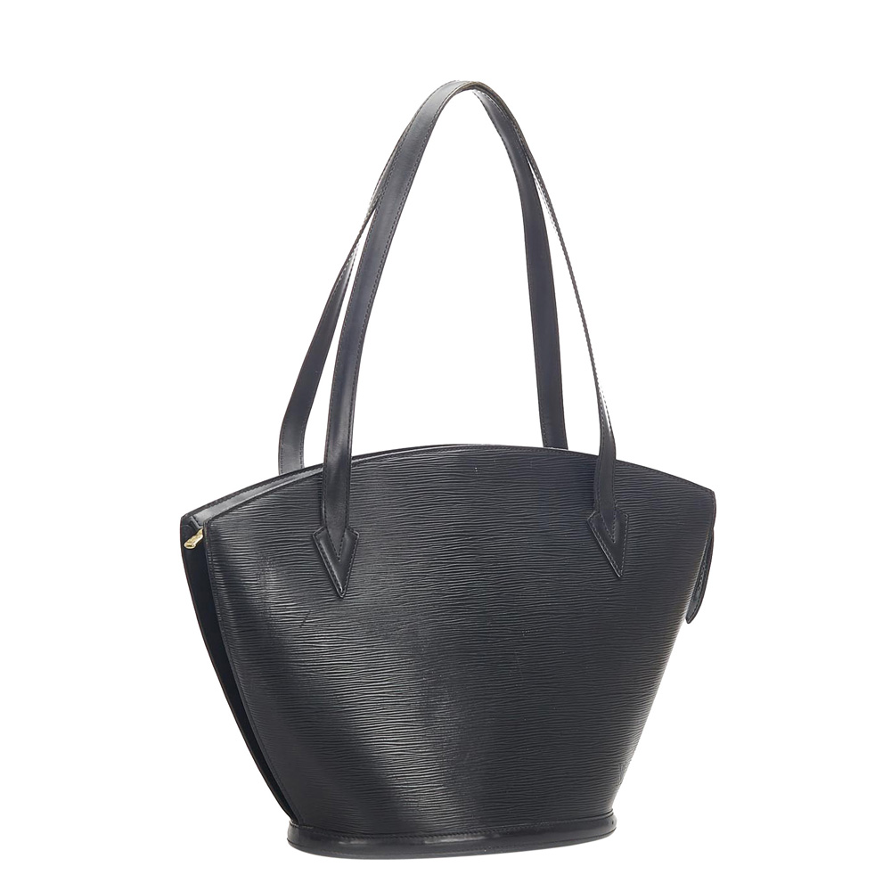 

Louis Vuitton Black Epi Leather Saint Jacques GM Long Strap Bag