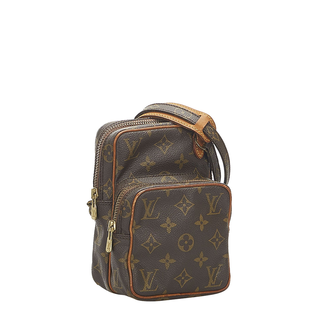 

Louis Vuitton Monogram Canvas Amazone Mini Bag, Brown