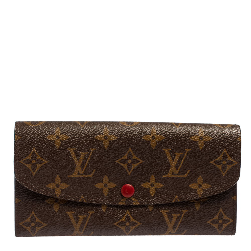 Pre Owned محفظة لوي فيتون اميلي كانفاس مونوغرامية