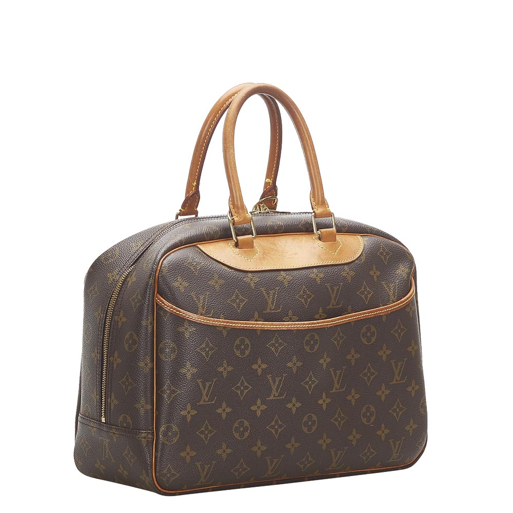 

Louis Vuitton Monogram Canvas Deauville Bag, Brown